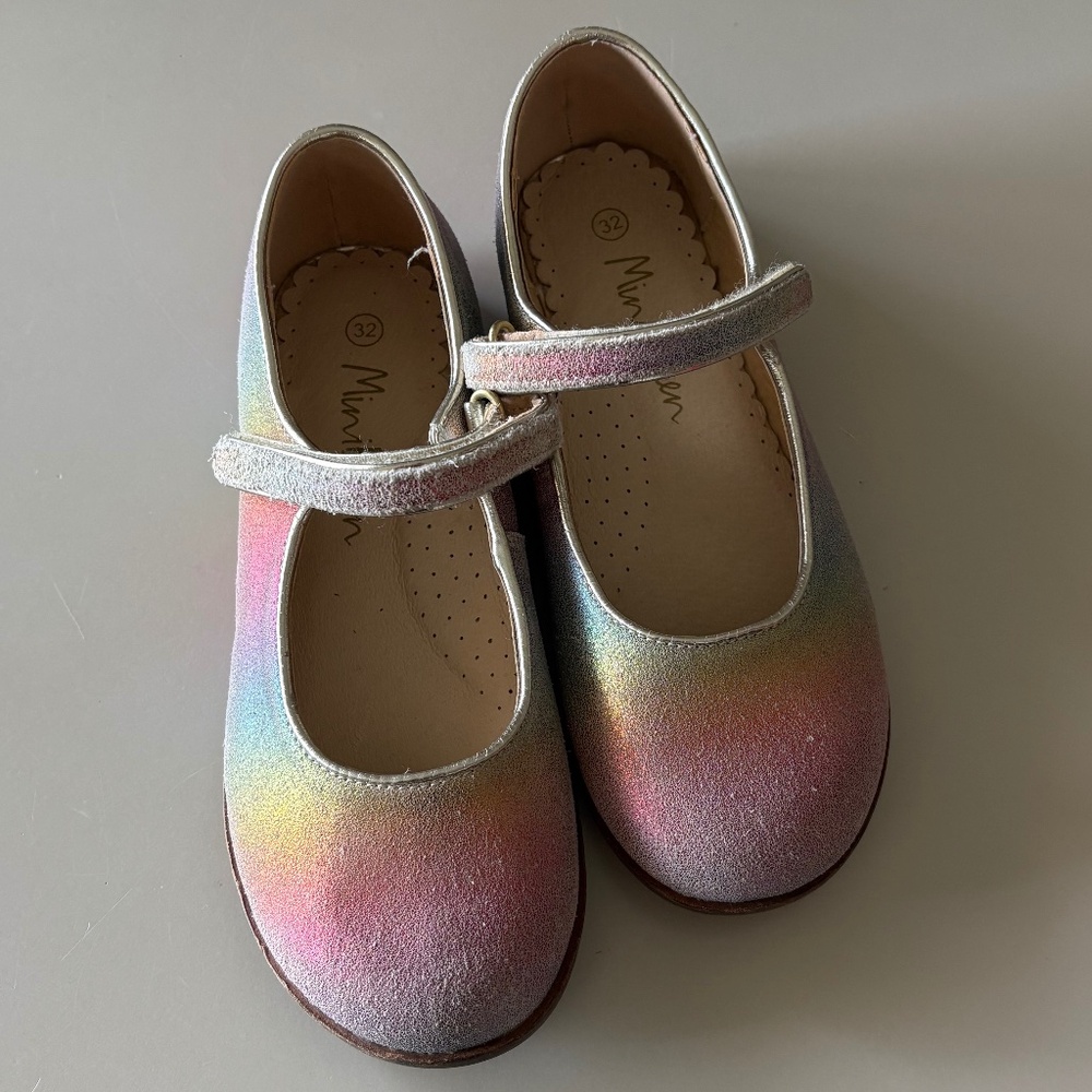 Girls Mini Boden Rainbow Shoes